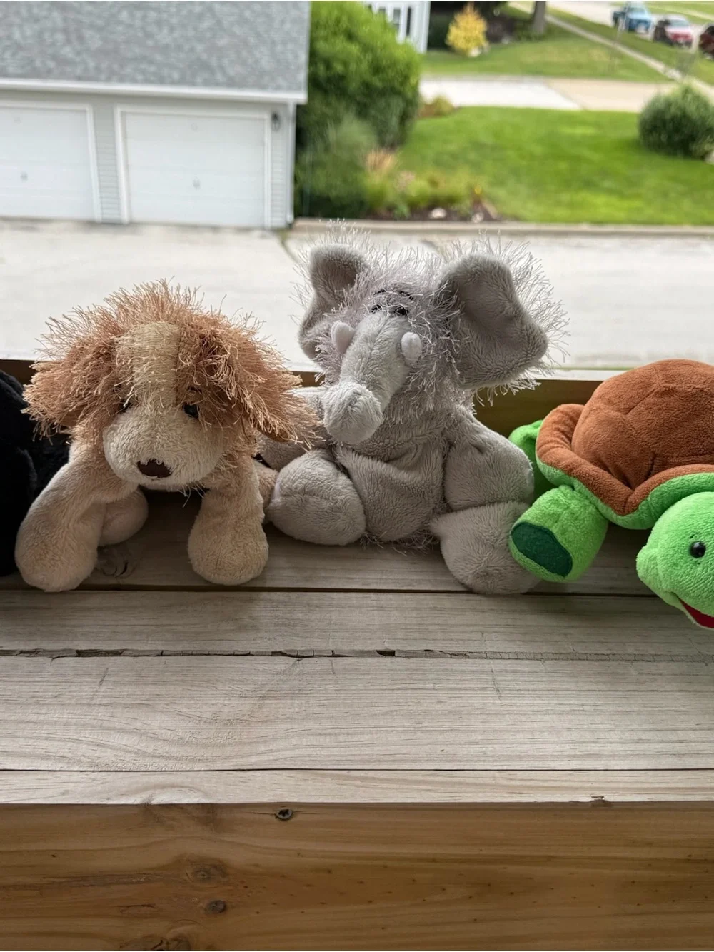 Webkinz - two dogs, elephant and turtle